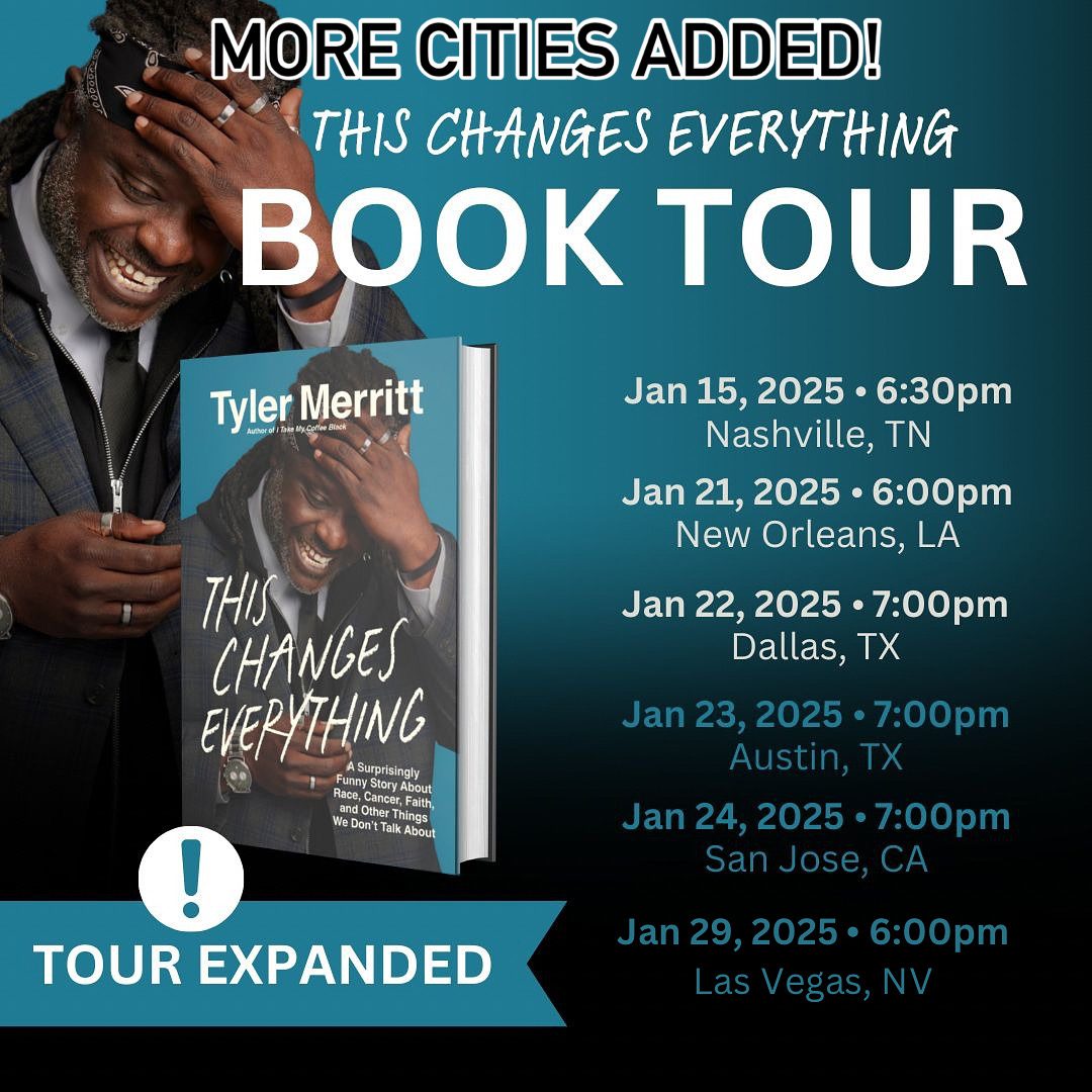 Tyler Merrit Book Tour Dates